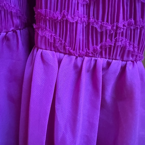 Monique Lhuillier Fuchsia Kids Dress - Picture 7 of 9